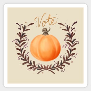 Vote! Vote for fall! Sticker